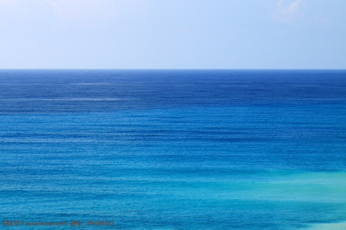 平静 海洋 蓝色 海平面 风景 平静的海面 背景