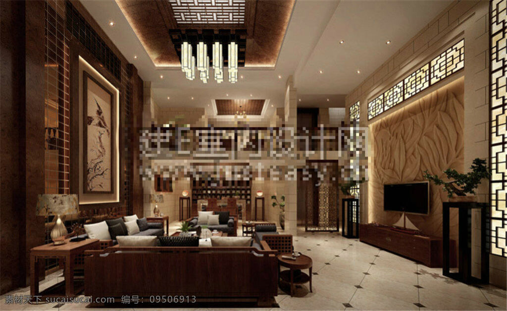 古典 餐厅 3d 模型 室内装饰 灯光室内空间 3dmax 室内装修 室内装饰模型 3d模型 黑色