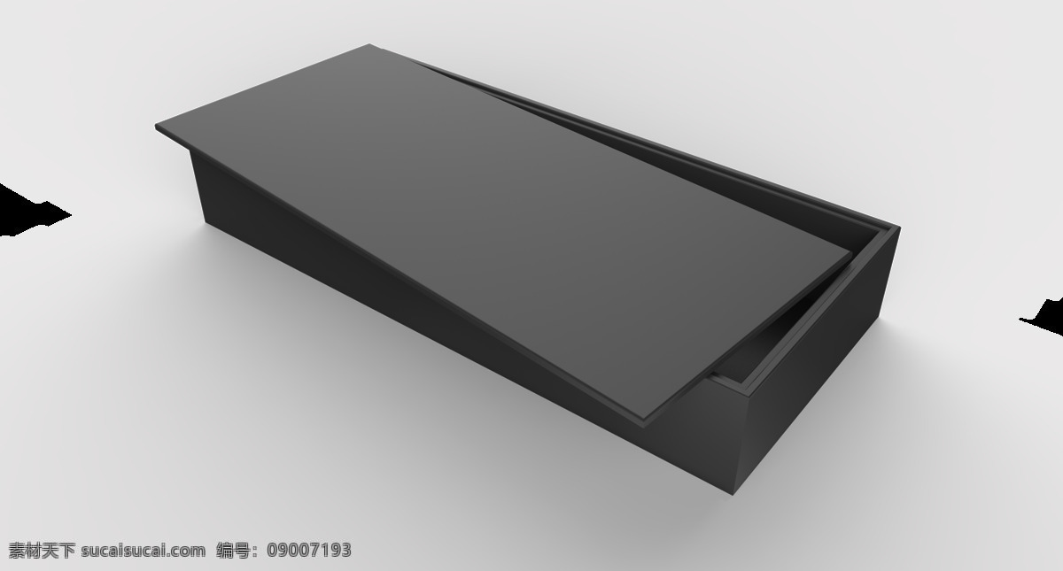 黑色 礼盒 贴图 模型 盒子 长盒子 包装盒 3d设计 其他模型 红色