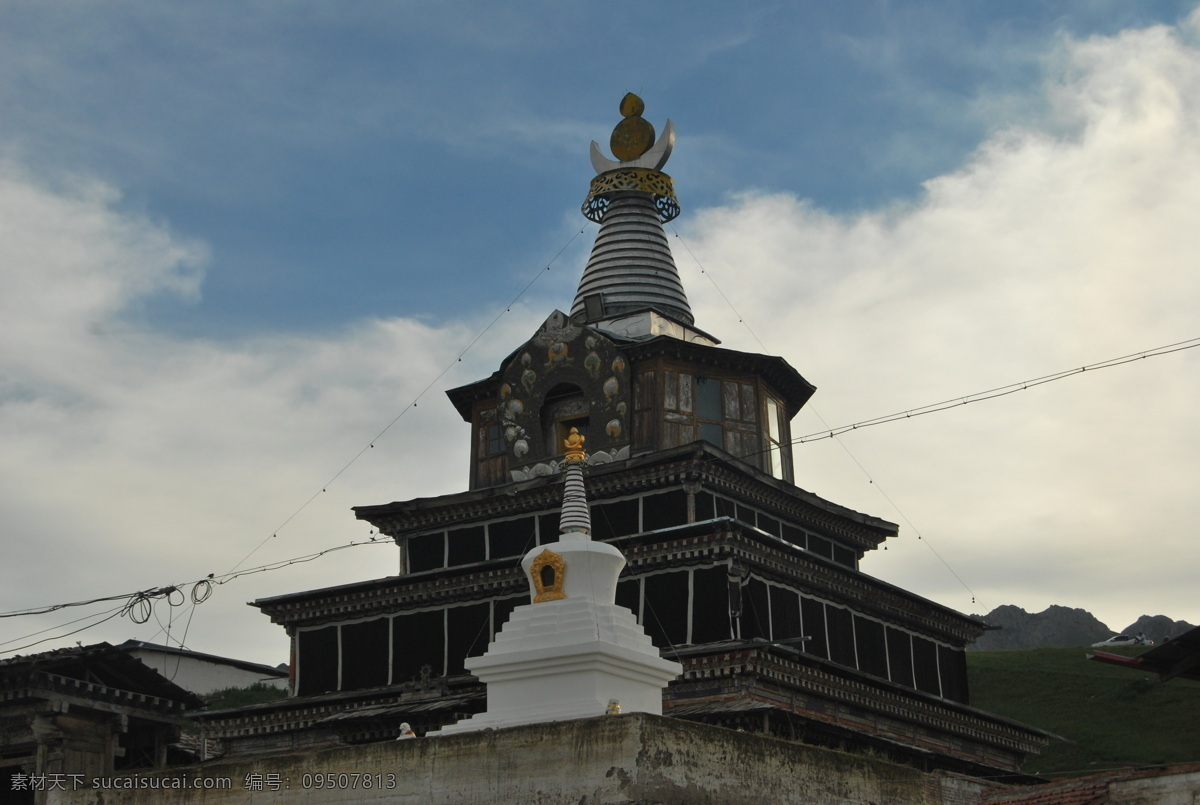 郎木寺 藏族 佛教 甘肃 国内旅游 旅游 旅游摄影 佛塔 文化艺术