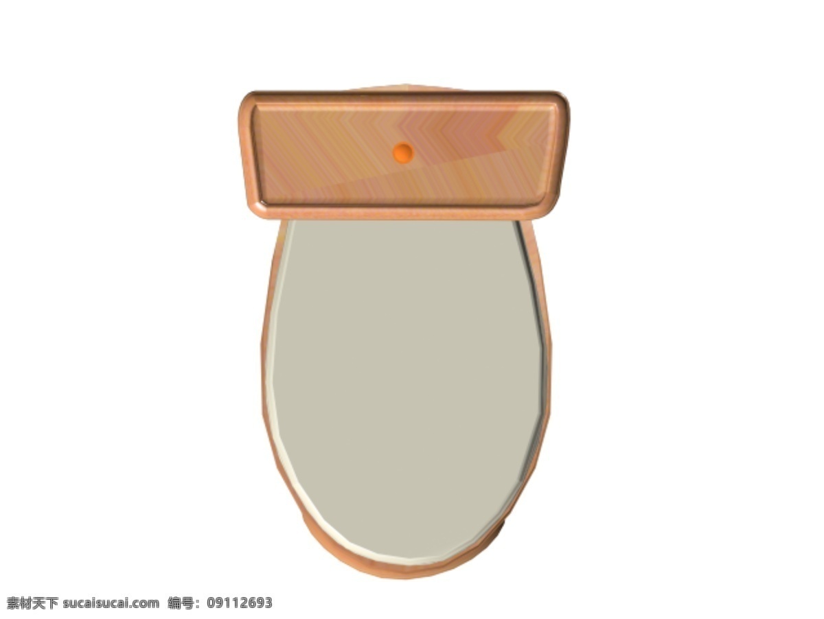 家居坐便器 坐便器 坐便器平面图 白色