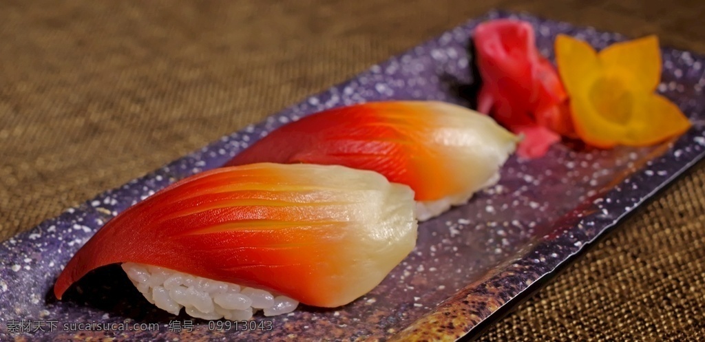 北极贝寿司 北极贝 寿司 冷食 凉菜 精美寿司 2片北极贝 牛排 餐饮美食 西餐美食