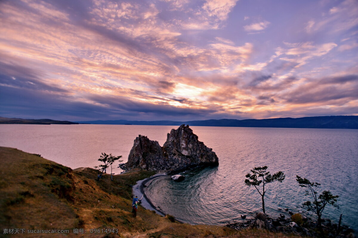贝加尔湖 自然风景 风景名胜 风景壁纸 俄罗斯风景 晚霞 旅游摄影 国外旅游