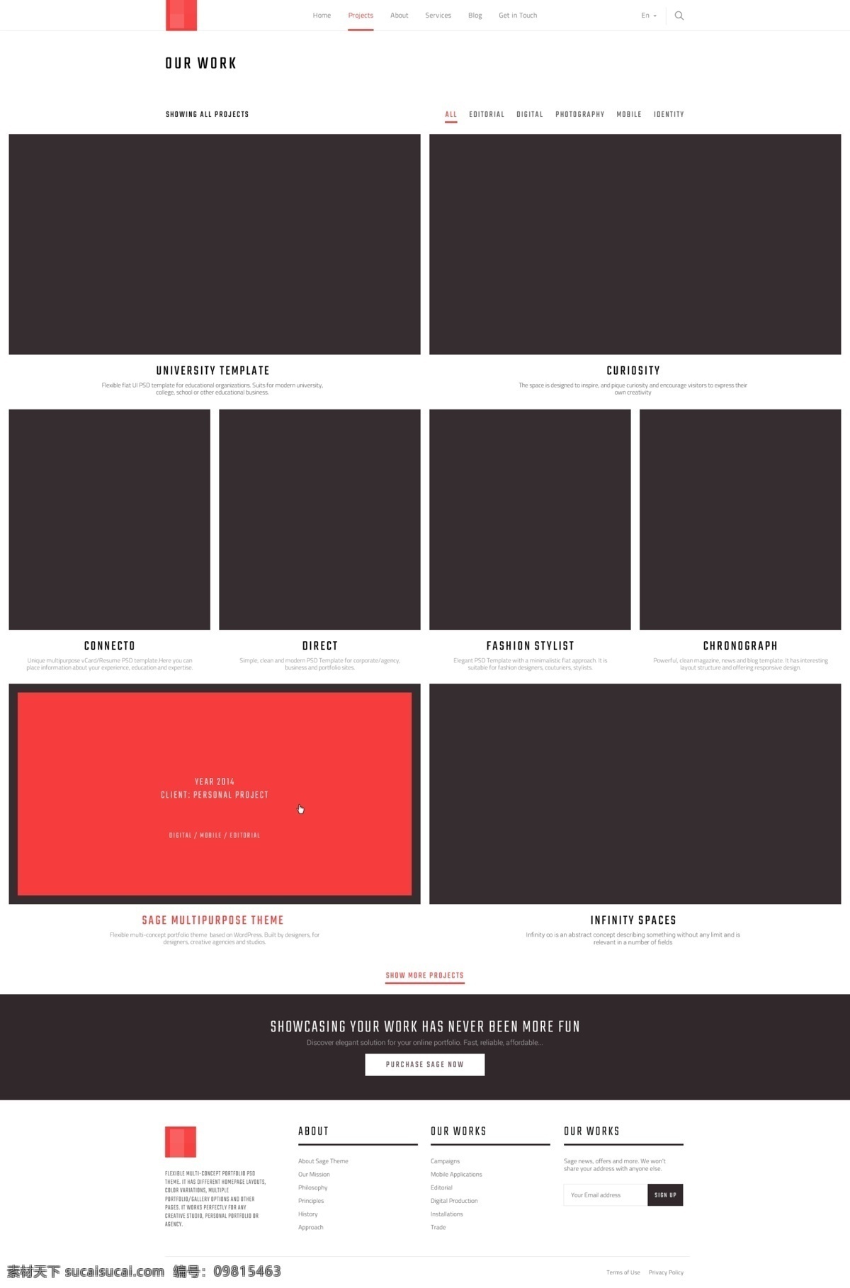 红色 大气 案例 展示 网页模板 红色网站 网页案例 网页案例展示 网页案例设计 案例展示设计 模板设计 模板网站 网站模板 模板