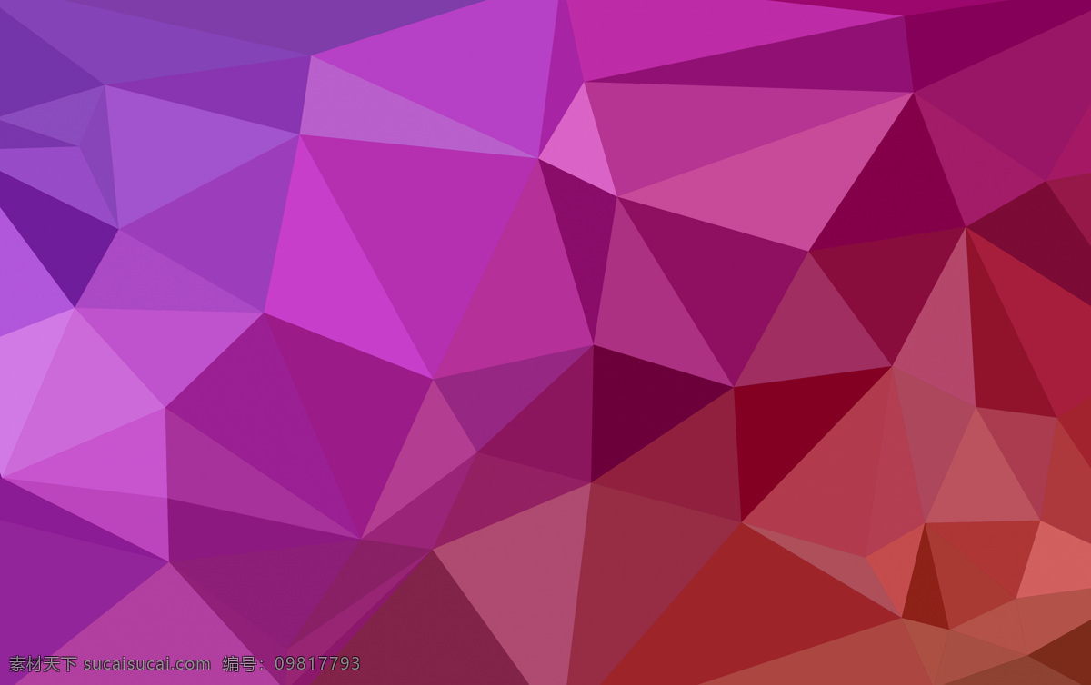 渐变色背景 紫色 渐变 形状 多边形 暖色调 创意 彩色