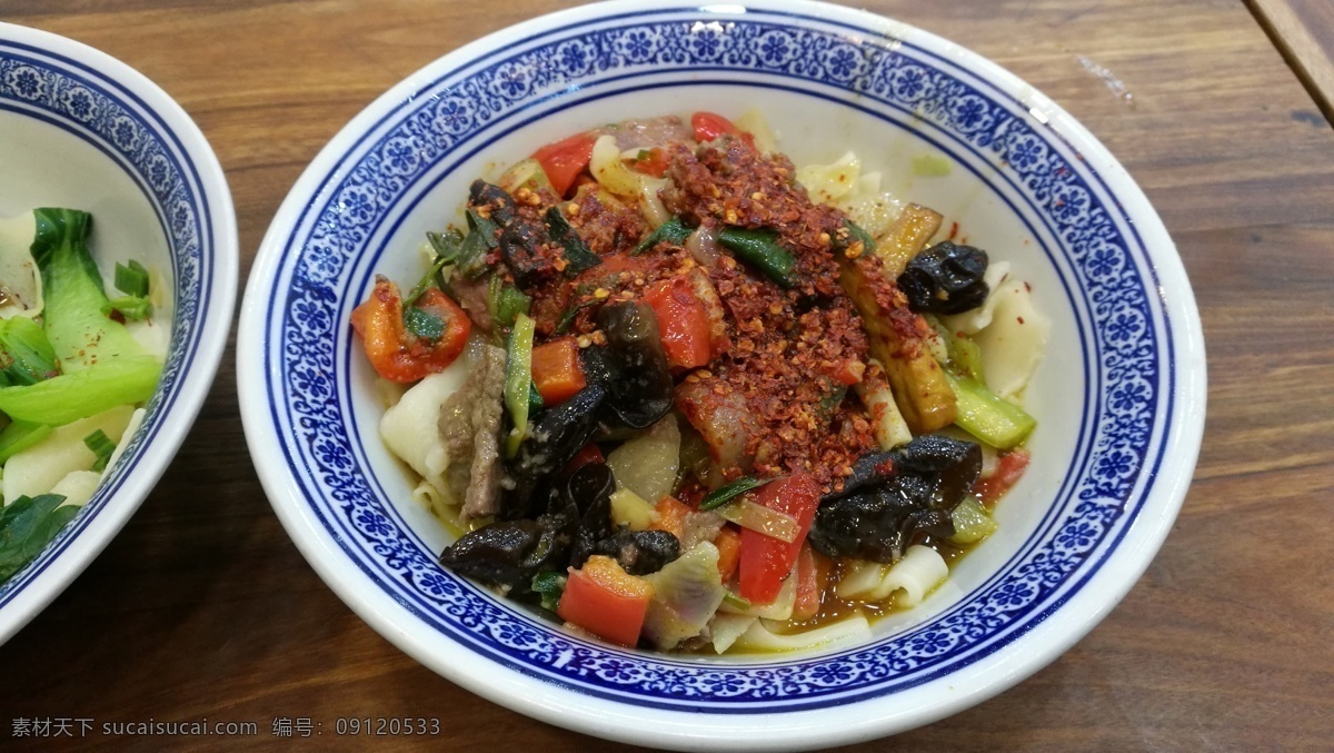 biangbiang 正宗西安小吃 陕西小吃 西安特色面食 陕西特色 摄影模板 其他模板