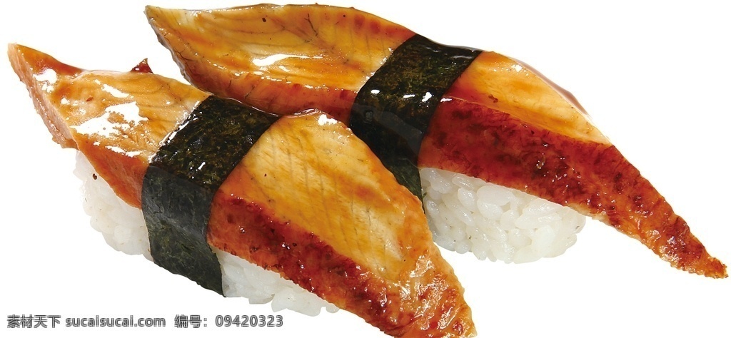 鳗鱼寿司 美味 美食 精品 营养 寿司 鳗鱼 紫菜 米饭 双拼 餐饮美食