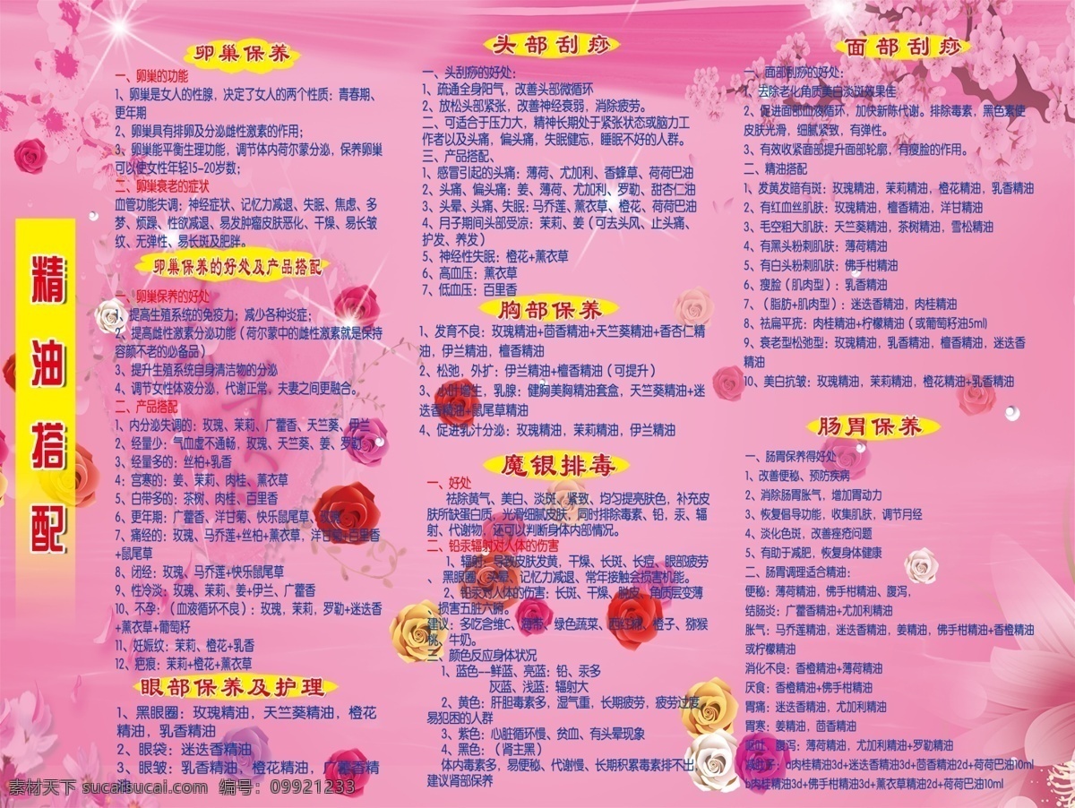 精油搭配 卵巢保养 头部刮痧排毒 眼部保养 护理 胸部 保养 魔音排毒 肠胃保养 面部刮痧 韩国 金川秀 化妆品 药油 分层