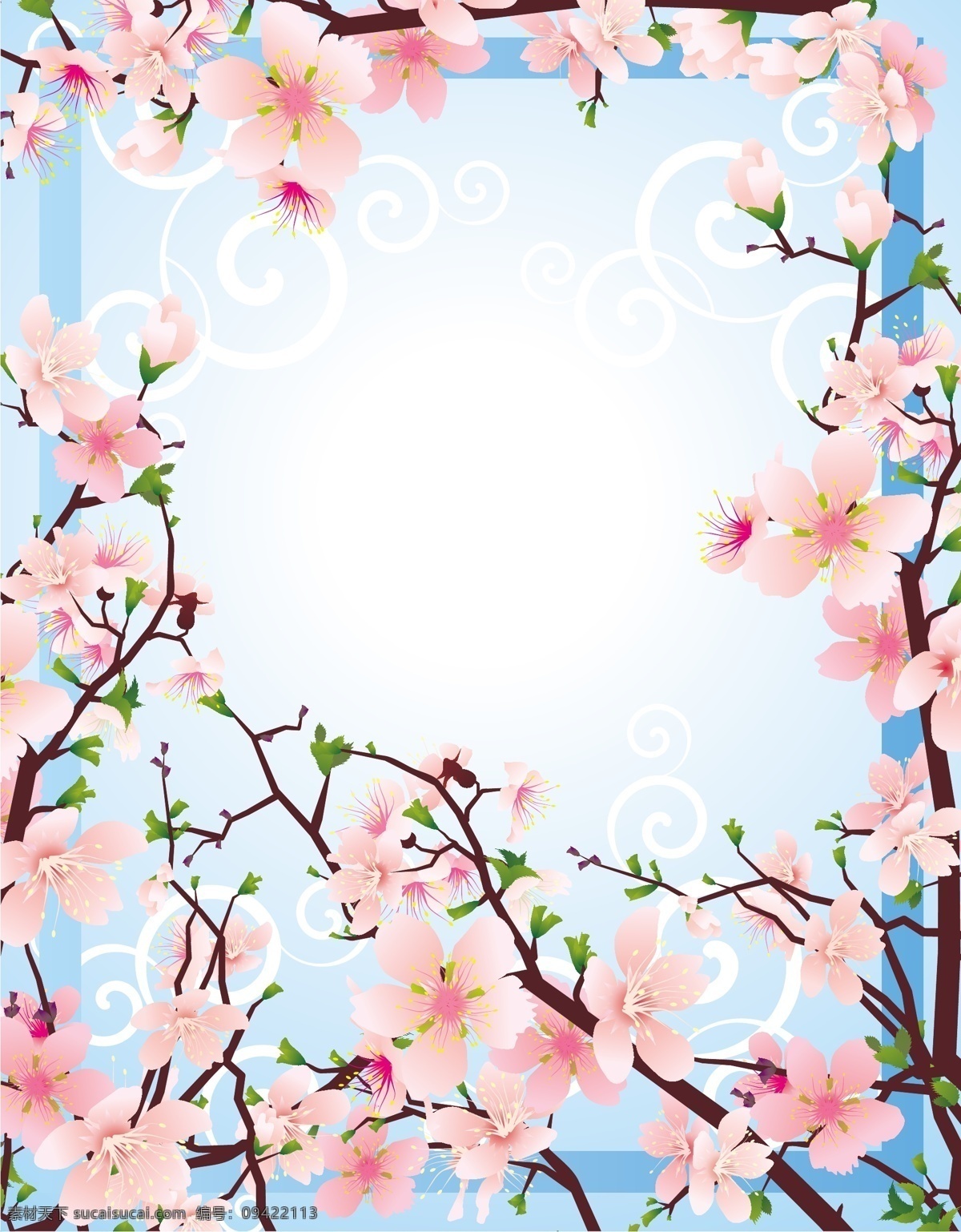 美丽 花 桃 枝 矢 春天 缎带 花瓶 鸟类 矢量素材 芽 自然 美丽的 桃枝 矢量 矢量图 日常生活