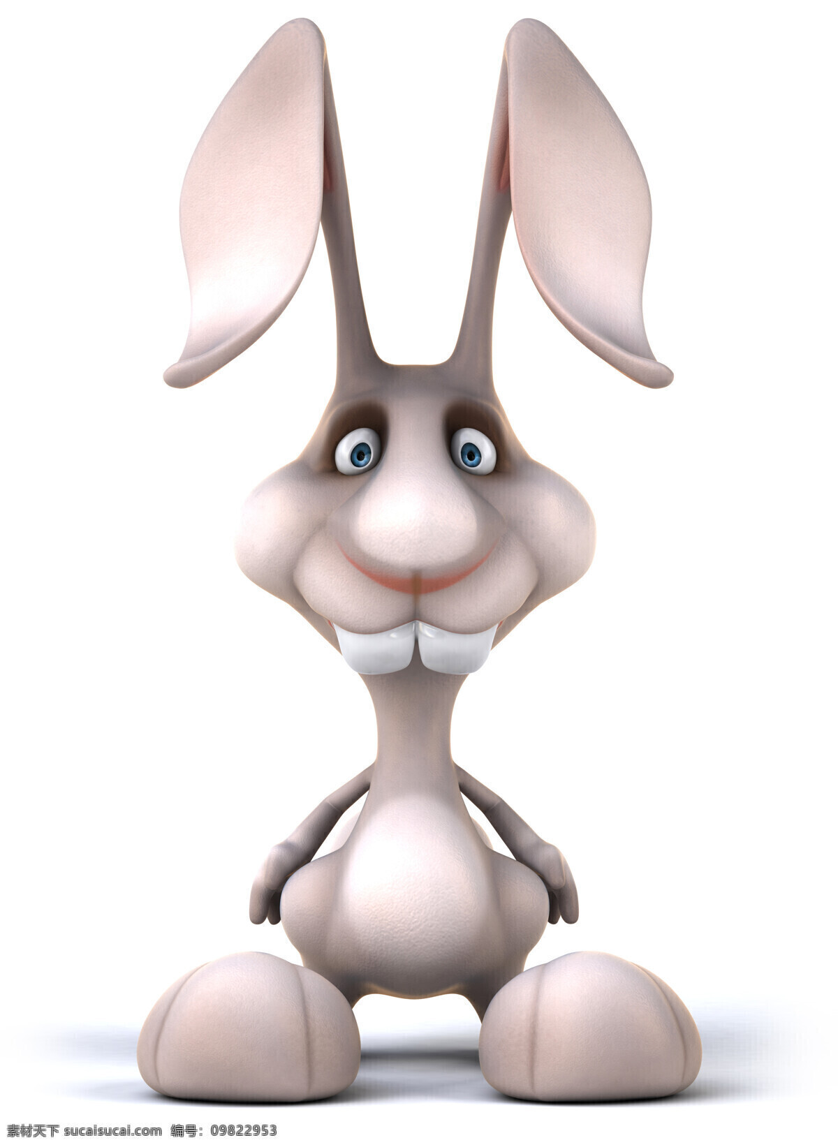 3d动物 小兔子 角色造型 三维 3d 小人 人物 3d设计