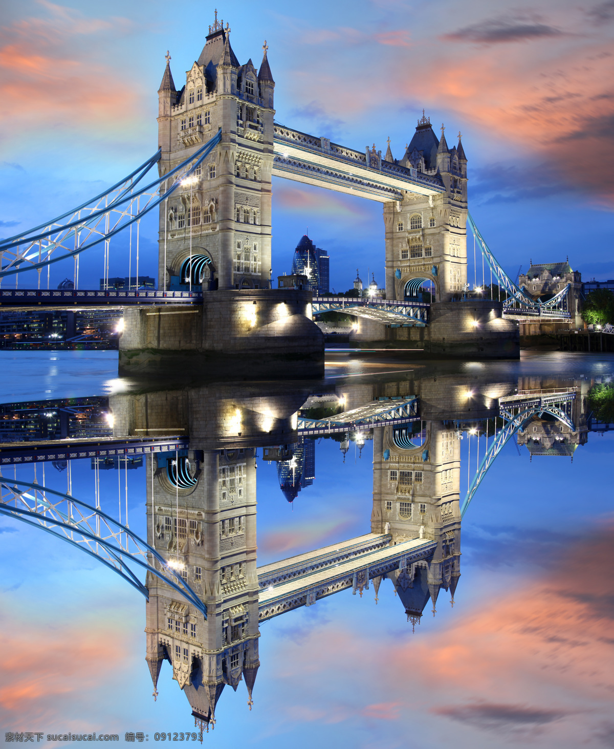 傍晚 美丽 伦敦 塔桥 伦敦塔桥夜景 伦敦塔桥 伦敦风景 城市风景 英国旅游景点 建筑设计 环境家居