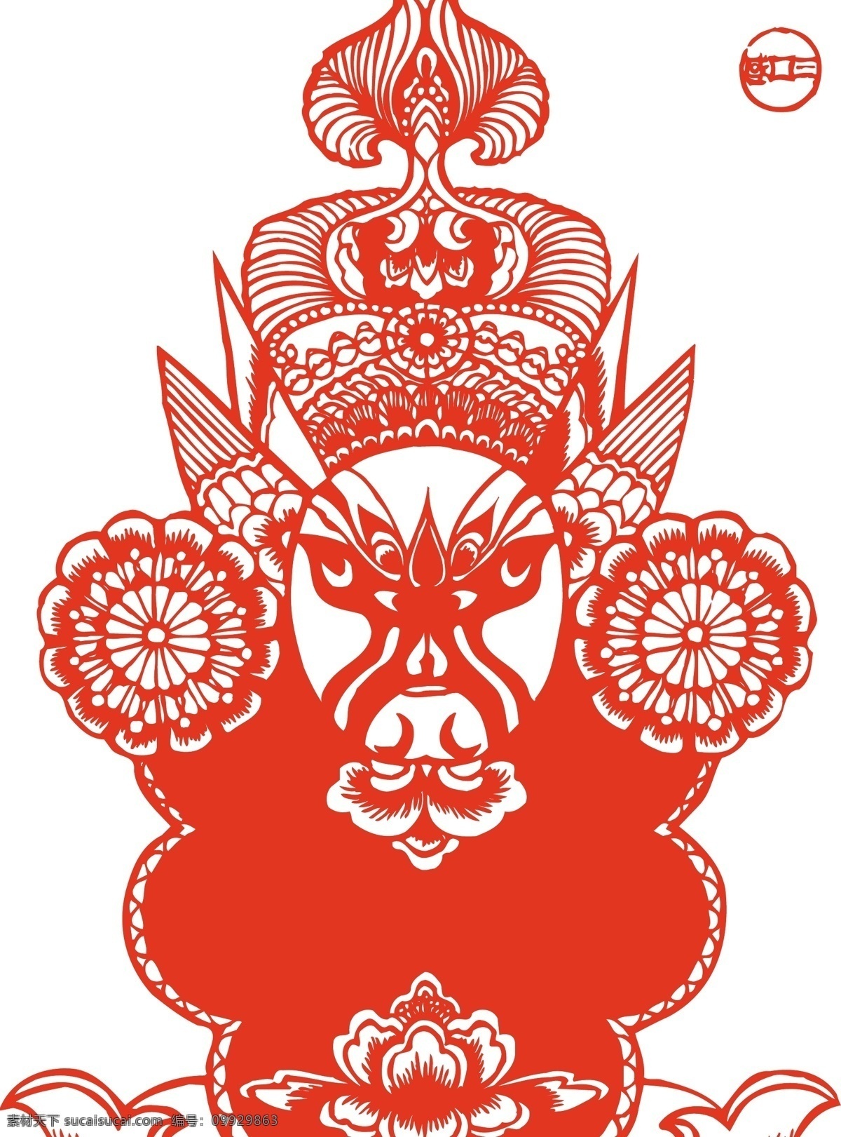 矢量 脸谱 ai矢量脸谱 京剧脸谱 矢量人物 矢量素材 矢量图