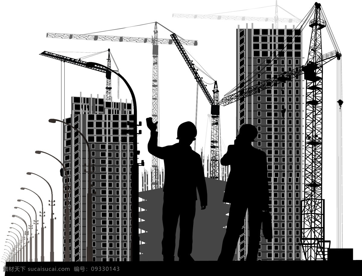 工地剪影 城市 建筑 工地 剪影 建筑剪影 人物剪影 工人 工程师 职业人物 吊车 城市剪影 都市剪影 楼房剪影 高楼剪影 大厦剪影 建筑工地剪影 矢量 城市建筑主题 城市建筑 建筑家居