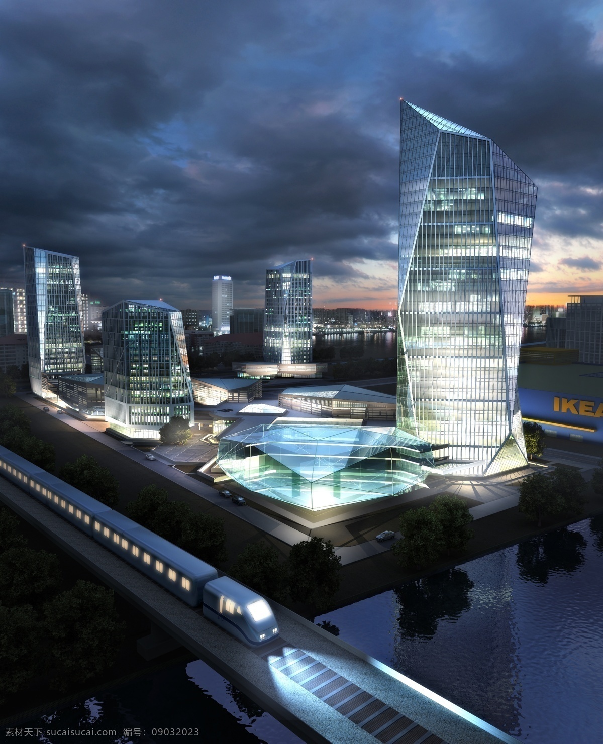 广场夜景 建筑夜景 广场psd 展馆psd 高级建筑表现 建筑表现 建筑psd 效果psd 广场效果 广场设计 商场外立面 商场效果 效果表现 效果图 3d效果 效果图合成 高逼格效果 建筑 别墅 建筑效果 别墅效果图 3d效果图 效果图分层 环境设计 建筑设计