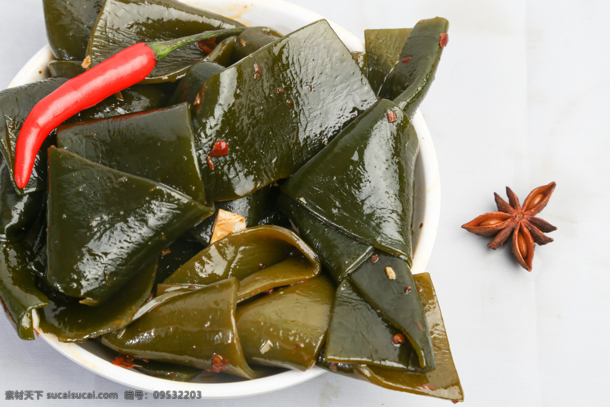 海带 凉菜 凉拌海带丝 凉拌菜 拌海带丝 爽口海带丝 卤料 餐饮美食 传统美食