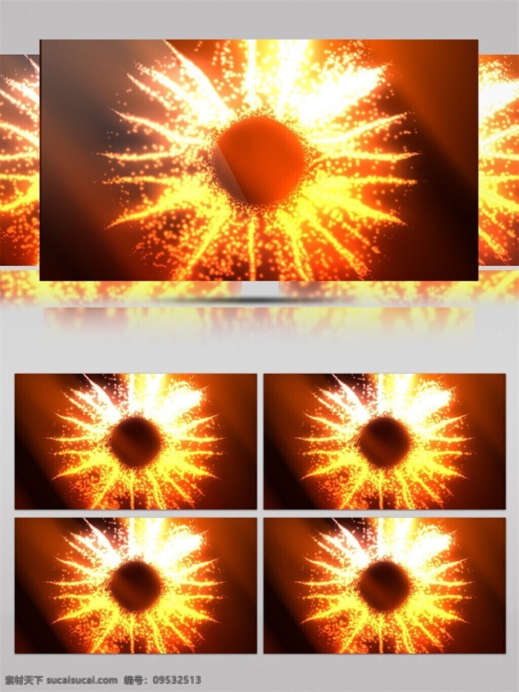 爆炸 烟花 高清 视频 3d视频素材 光环 花朵 酒吧舞台 特效视频素材 晚会舞台背景 舞台灯光