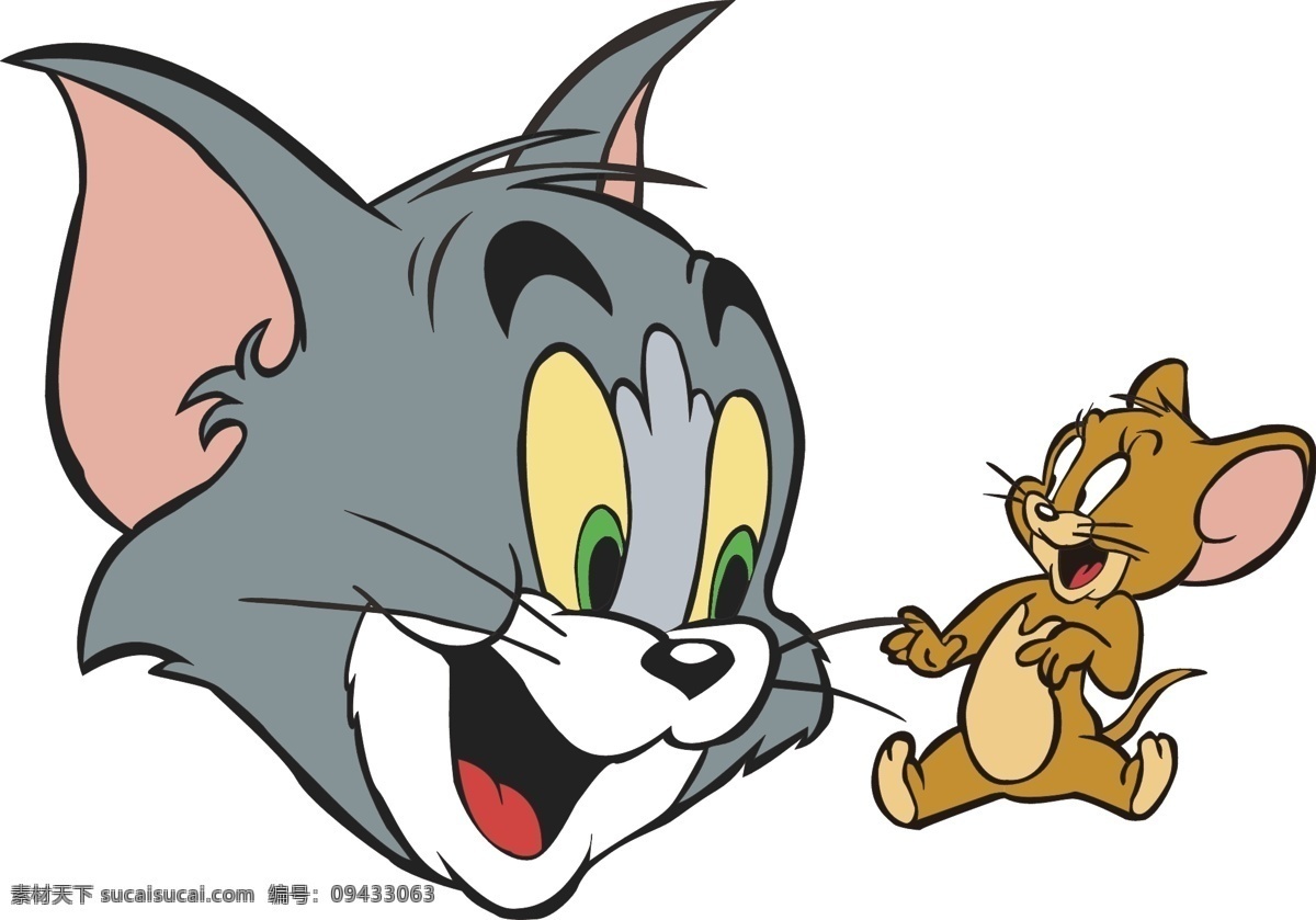 矢量猫和老鼠 矢量 猫和老鼠 micky 其他矢量 矢量素材 矢量图库