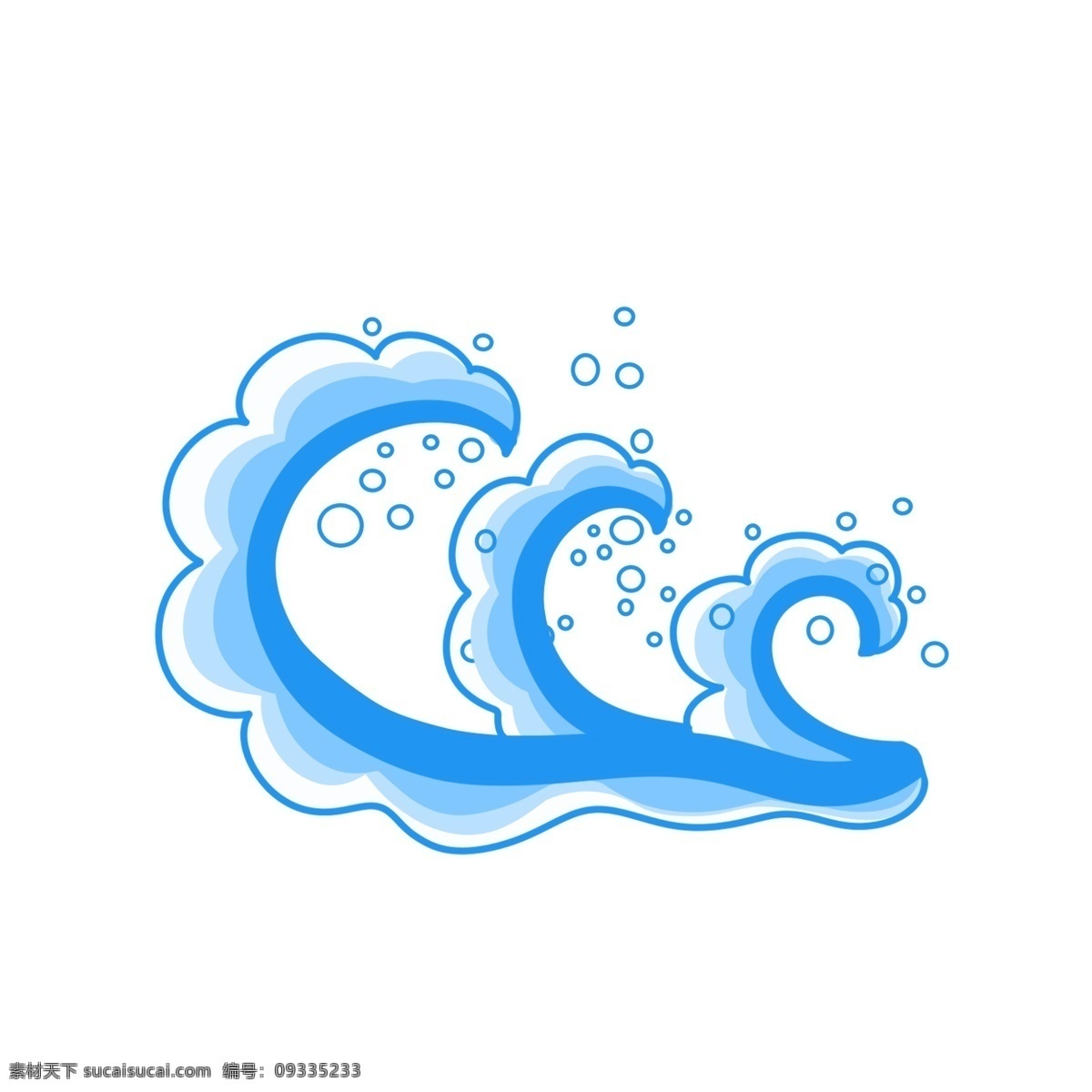 简约 风格 海浪 插画 png图片 海水 大海 海滩 海岸 海边 潮汐 潮起潮落 潮水 海平面 退潮 水平面 海湾