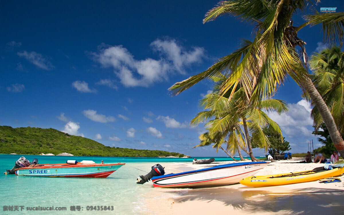 海滩 白云 大海 度假 海 海岛 蓝天 旅游 美丽 椰树 热带 天堂 沙滩 滩 热带海岛 自然风景 自然景观 psd源文件