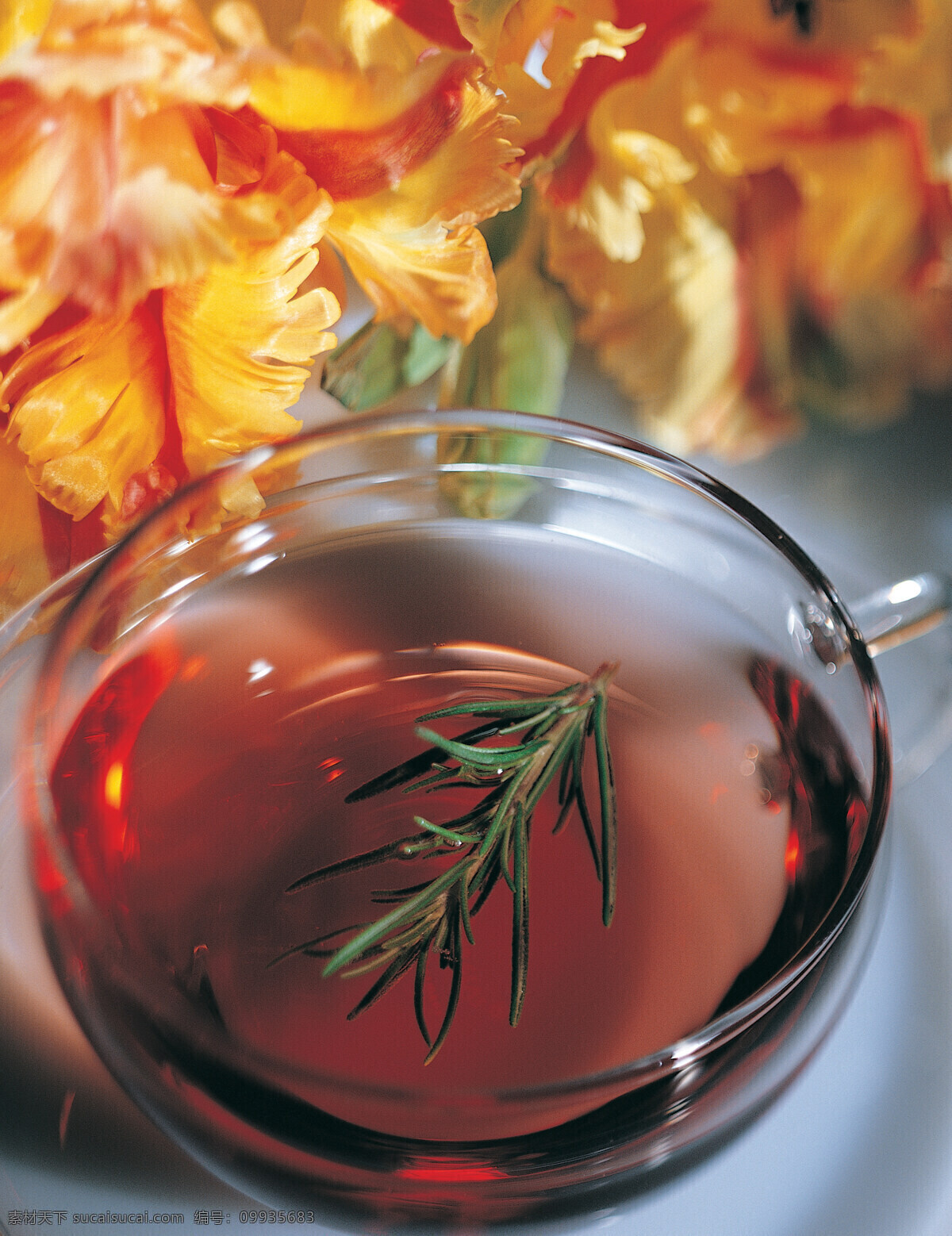 茶 杯子 餐饮美食 花 花草茶 摄影图库 植物 矢量图 日常生活