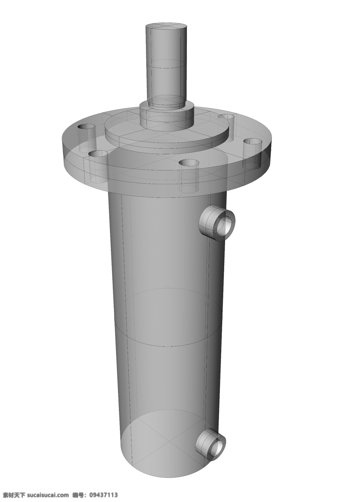 flangia hmf6500200 尼西 林德罗 工程 机器人 机械设计 3d模型素材 建筑模型