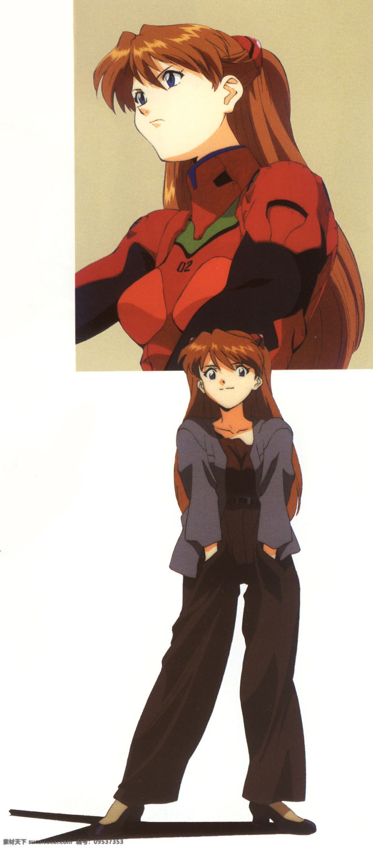 新世纪 福音 战士 eva 同人 明日香 动漫人物 动漫动画