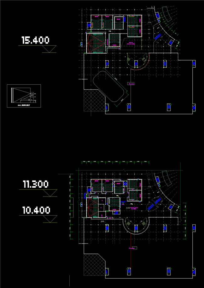 博物馆 规划 cad 图纸 工程图 建筑设计 建筑图纸 源文件 建筑环境设计 建筑施工图 施工 设计图 施工图 图纸模板下载 豪华别墅 cad素材