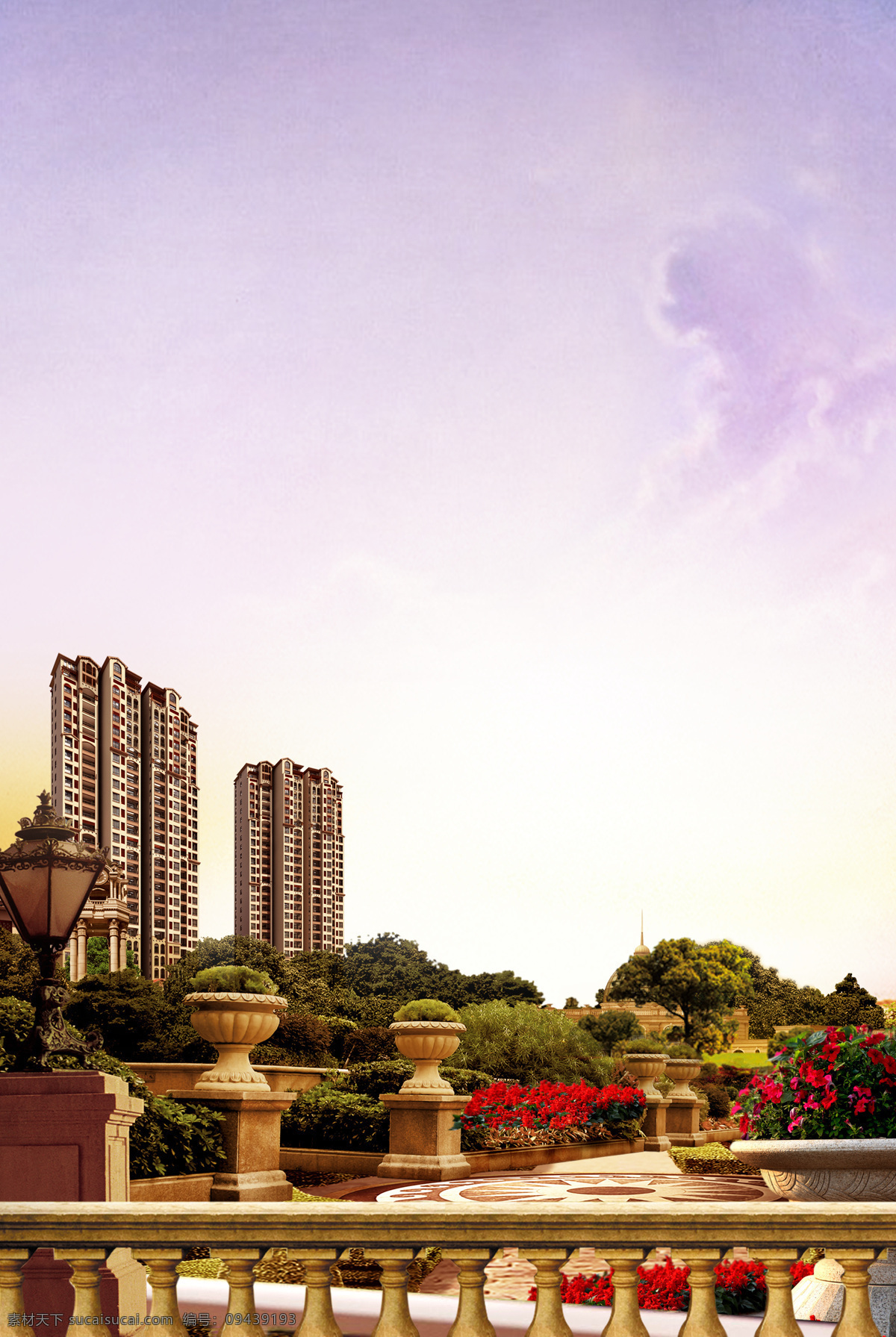 地产 花园 住宅 背景图片