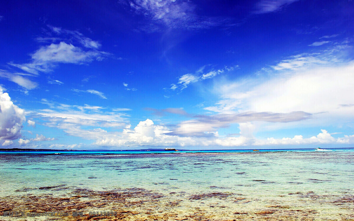 海洋 海水 海岸 砂石 天空 蓝天 白云 云朵 海边风景 自然风景 自然景观 大海风景 旅游摄影