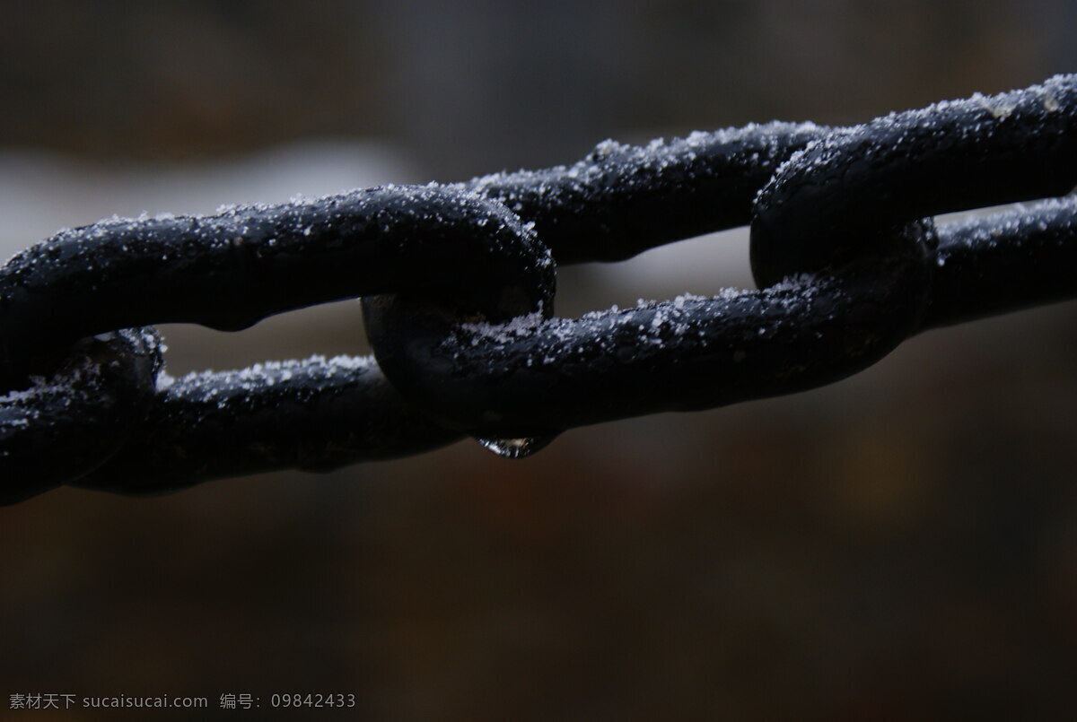 铁链 水滴 下雪 自然景观 生锈 psd源文件