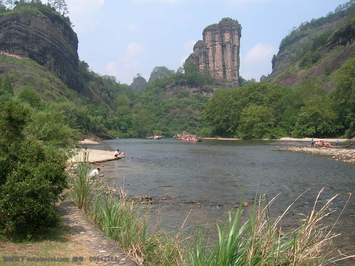 武夷山玉女峰 玉女峰 自然景观 风景名胜 摄影图库 300