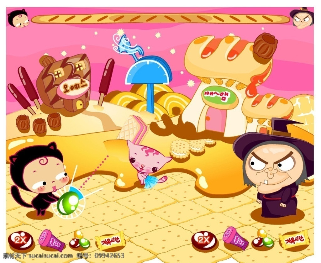 糖果世界 糖果 蛋糕 巧克力 卡通糖果 猫咪 冰淇淋 卡通明星 明星偶像 矢量人物 矢量