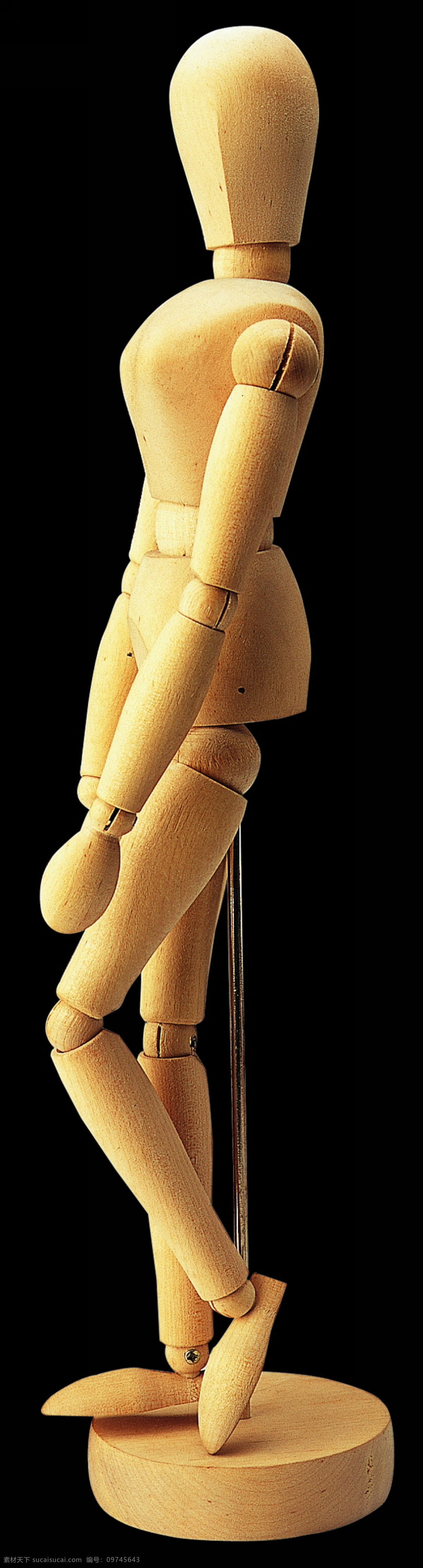 侧身 姿势 木偶 侧身姿势木偶 木头 人物 神态 动作 木雕 作品 木偶玩具 工艺品 文化艺术