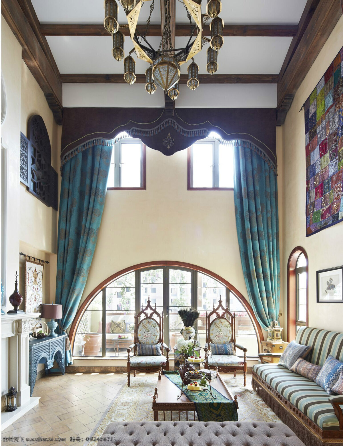 现代 简 欧 风格 客厅 装修 效果图 高清大图 简欧风格 室内设计 象牙白沙发 玄关