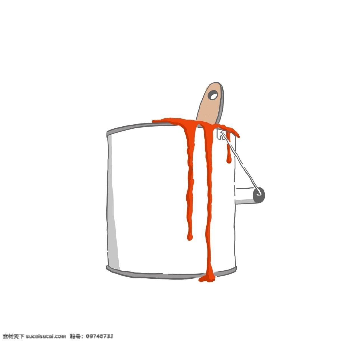 家装 节 橘 色 油漆桶 白色 橘色 家装节 装修 粉刷 粉刷装饰 粉刷图案 油漆桶装饰 油漆桶图案