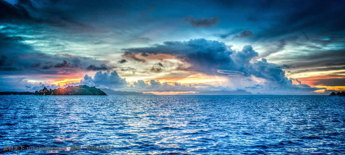 大海 沙滩 海浪 海水 蓝色 浪花 美丽海洋 海洋 背景 壁纸 天空 日出 蓝天白云 自然景观 自然风景