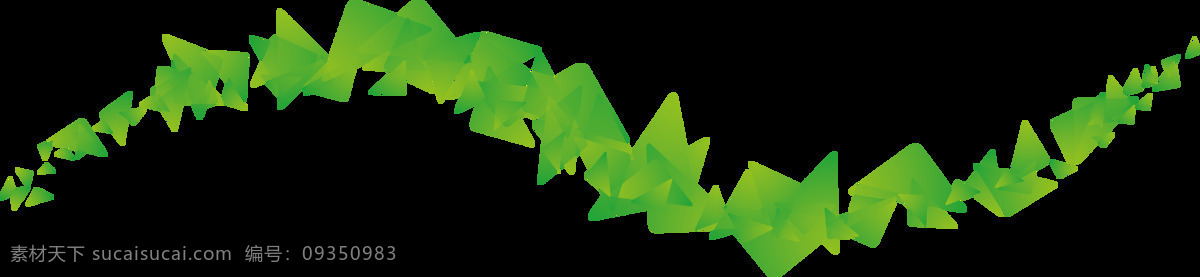 抽象 绿色 三角形 曲线 图形 免 抠 透明 装饰 元素 抽象素材 艺术 抽象图形插画 抽象设计元素