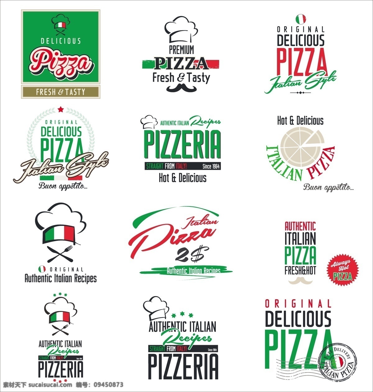 意大利 披萨 标志 披萨标志 披萨美食 披萨图标 意大利披萨 标志图标 矢量素材 白色