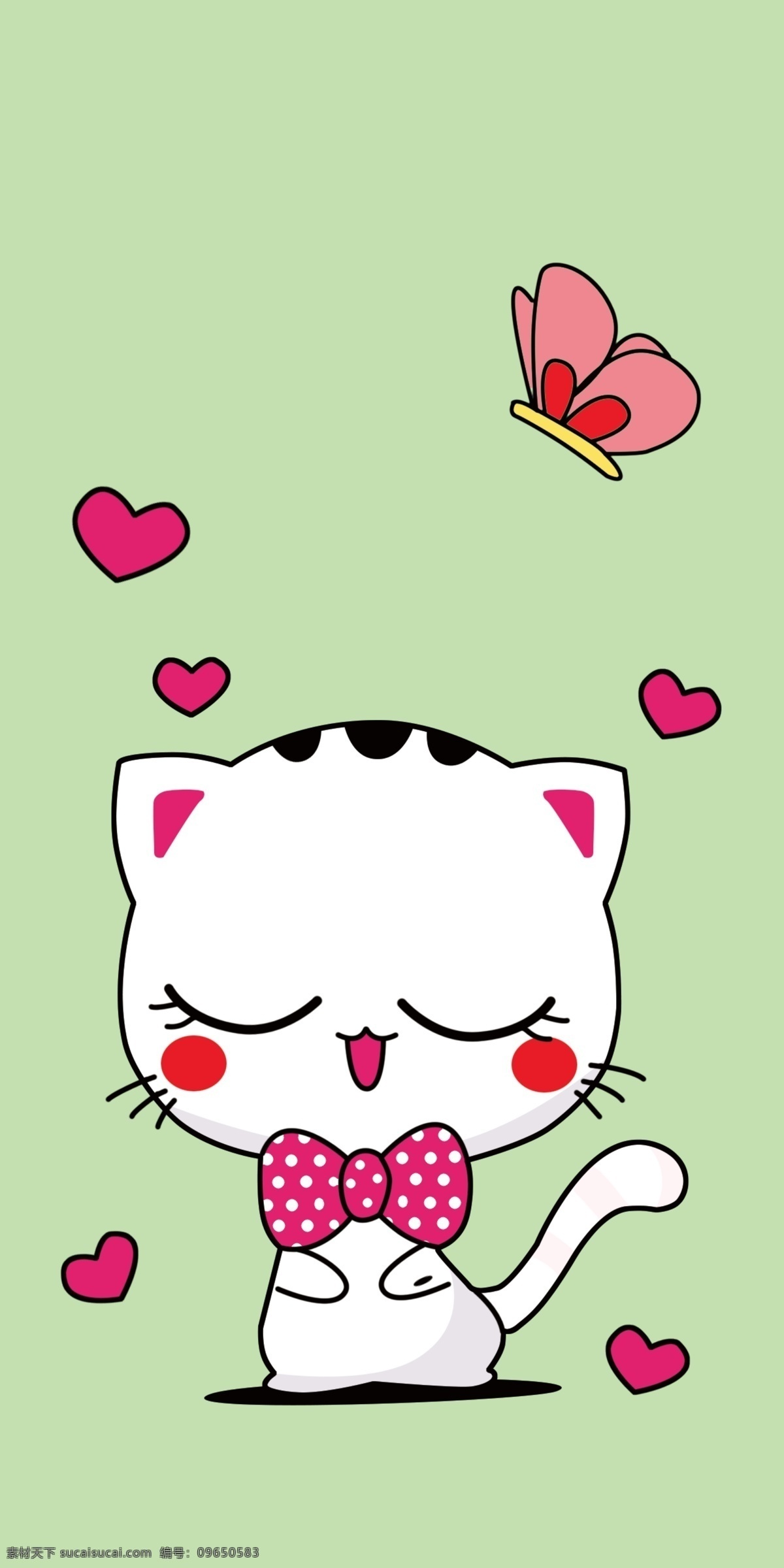 可爱手机壳 猫咪 卡通小猫咪 手机壳设计 卡通手机壳 动漫动画 动漫人物