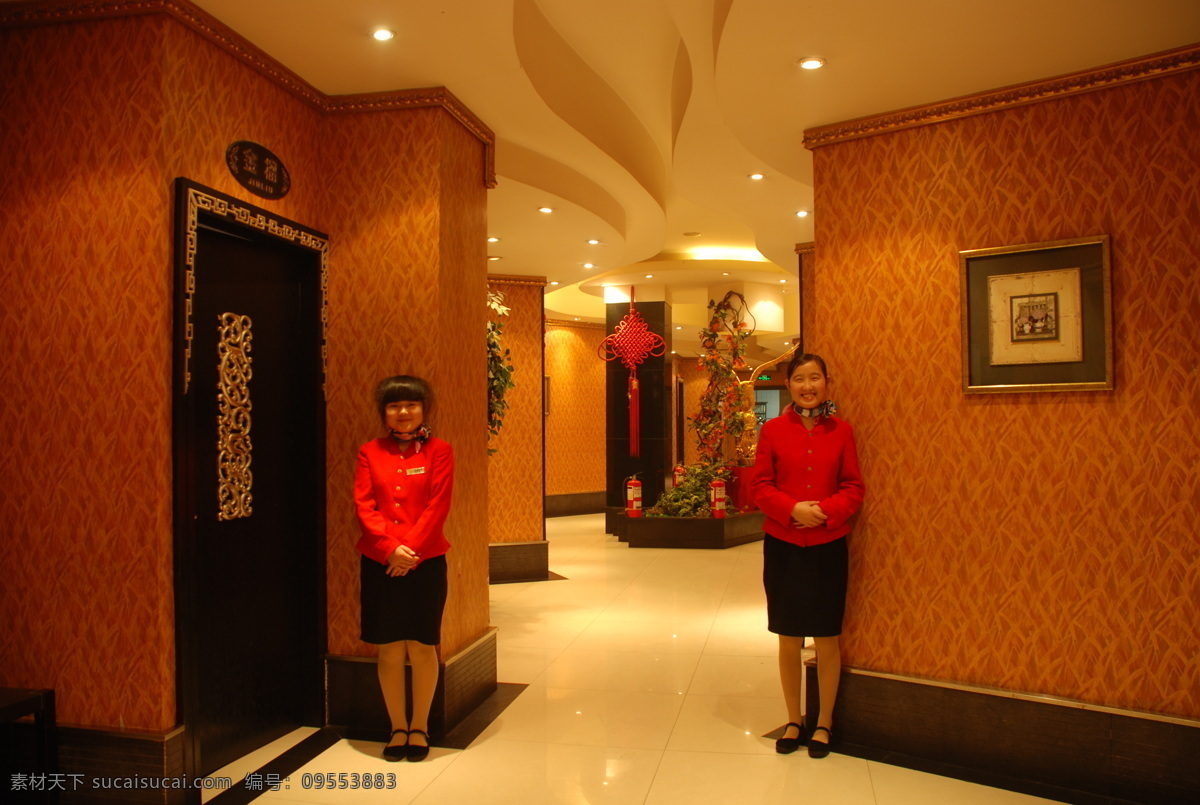 餐厅 灯光效果 服务员 建筑园林 室内设计 室内摄影 效果图 餐厅走廊 餐饮酒店 餐厅走廊设计 装饰 家居装饰素材