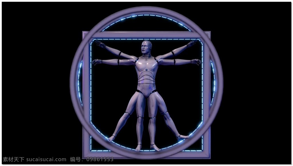 三头六臂 3d 科幻 视频 科幻视频素材 酷炫三维动态 创意视频素材 高清 视觉享受 华丽 光 背景 动态 壁纸 特效