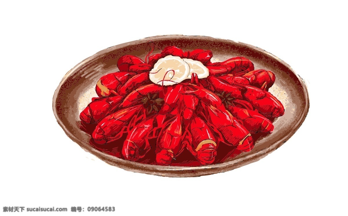 手绘龙虾 卡通龙虾 小龙虾 龙虾 清蒸龙虾 蒜蓉虾 十三香 十六香 大龙虾 麻辣龙虾 五香龙虾 香辣虾 菜单菜谱