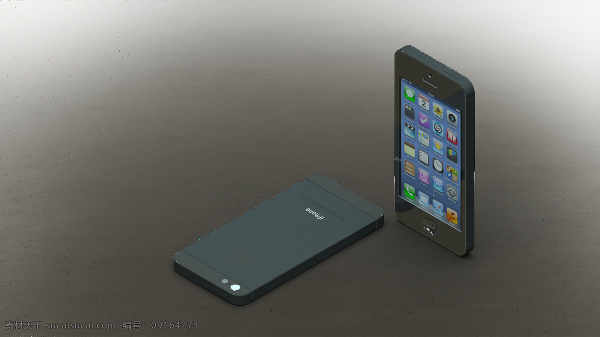 苹果 iphone 手机 3d模型素材 其他3d模型