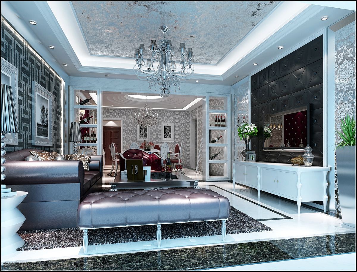 环境设计 家庭 简欧 客厅 欧式 沙发 室内设计 奢华 设计素材 模板下载 奢华客厅 现代 新古典 家居装饰素材