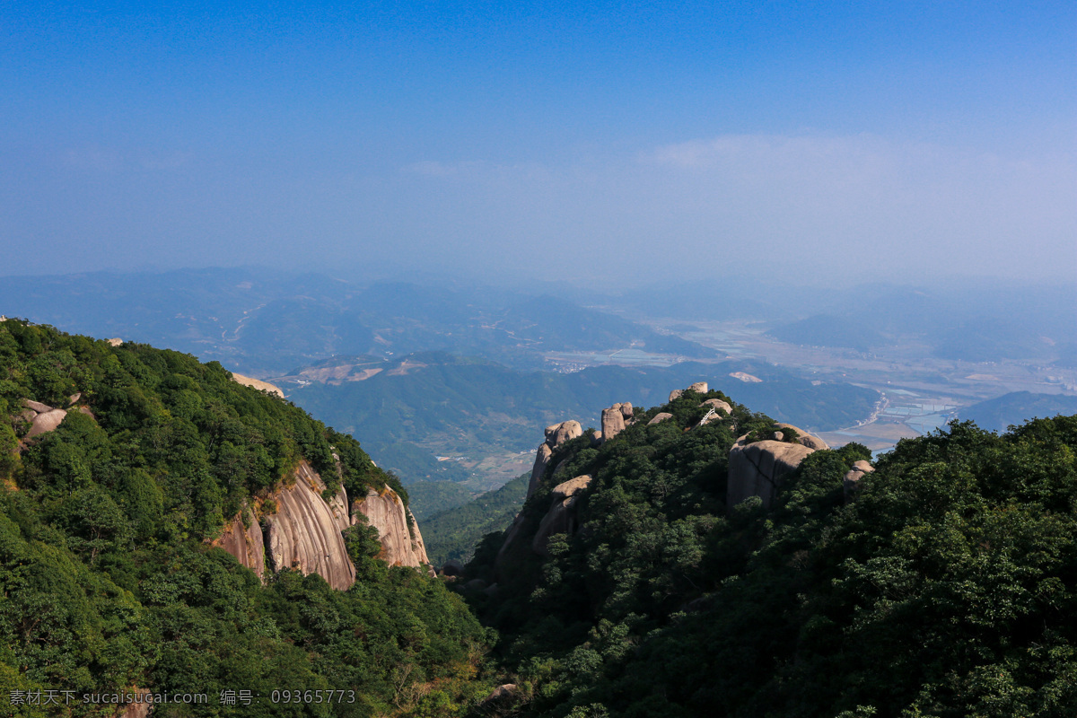 太姥山 福建省 风景名胜区 国家地质公园 海上仙都 自然景观 石头 蓝天 高山 绿树 自助游 国内旅游 旅游摄影