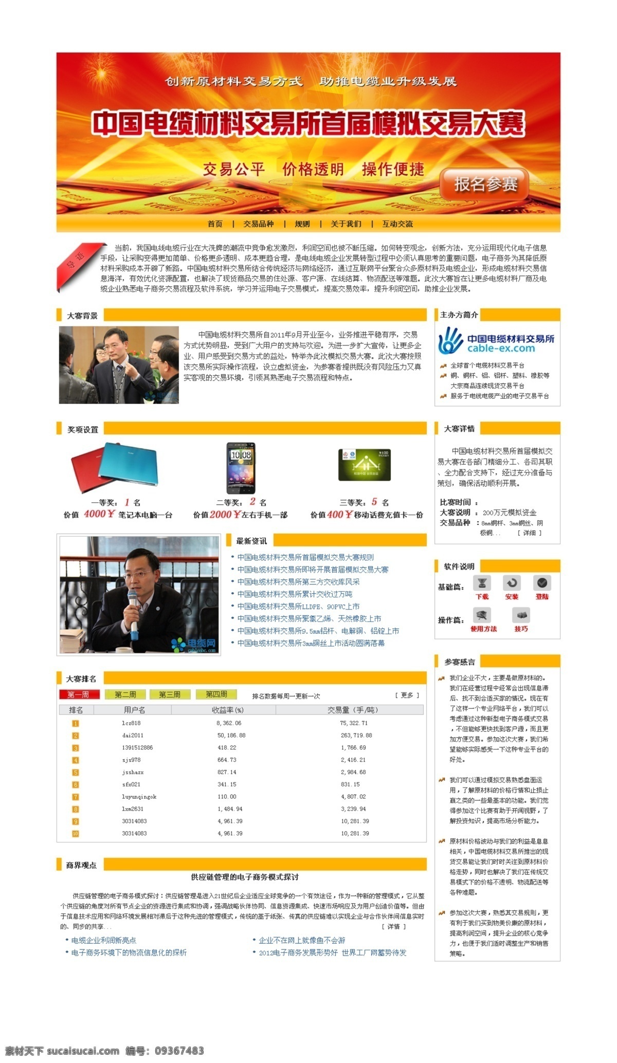 ui 比赛 材料 创新 大赛 电缆 电线 模板 交易 模板下载 材料交易大赛 网页 元素 中文模版 网页模板 源文件 展板 企业文化展板