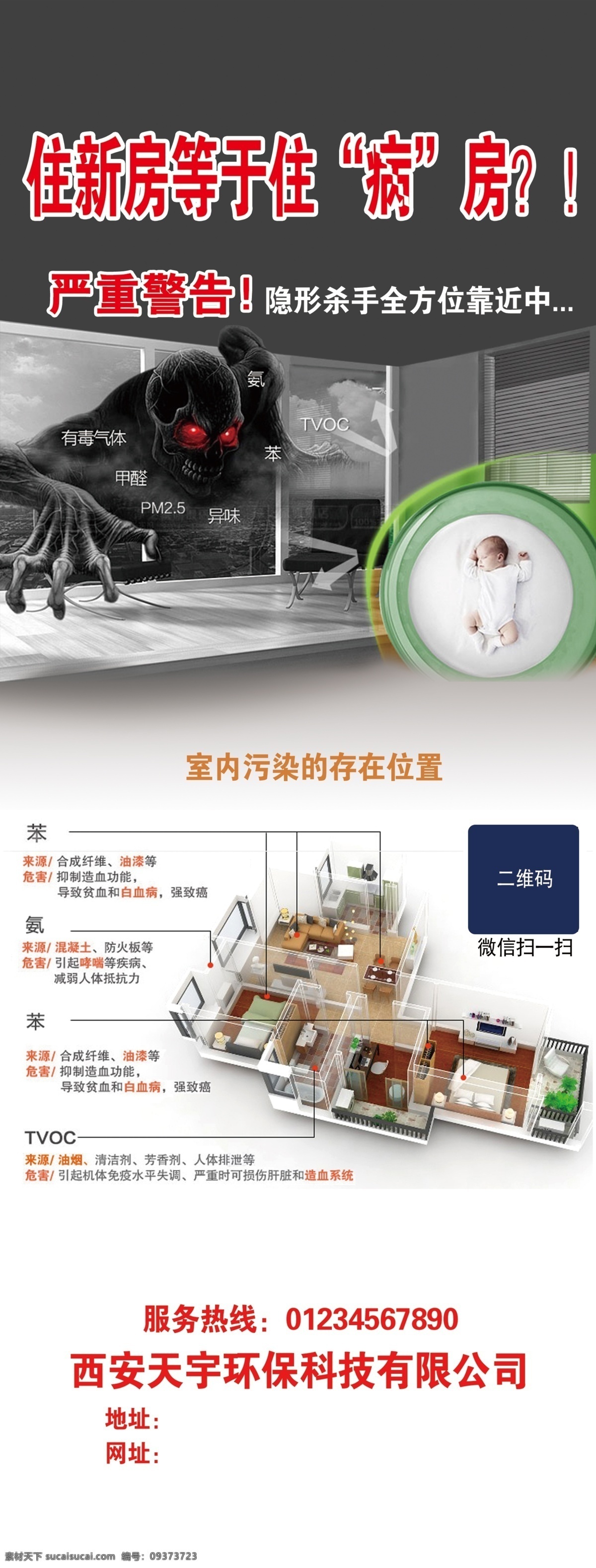 环保科技 公司 室内 空气污染 治理 宣传 x 展架 空气净化 除甲醛 甲醛治理 环保公司 绿色 x展架 呵护 专业 甲醛检测 室内空气 净化 新房 警告 污染 存在位置 苯 氨 tvoc 白色