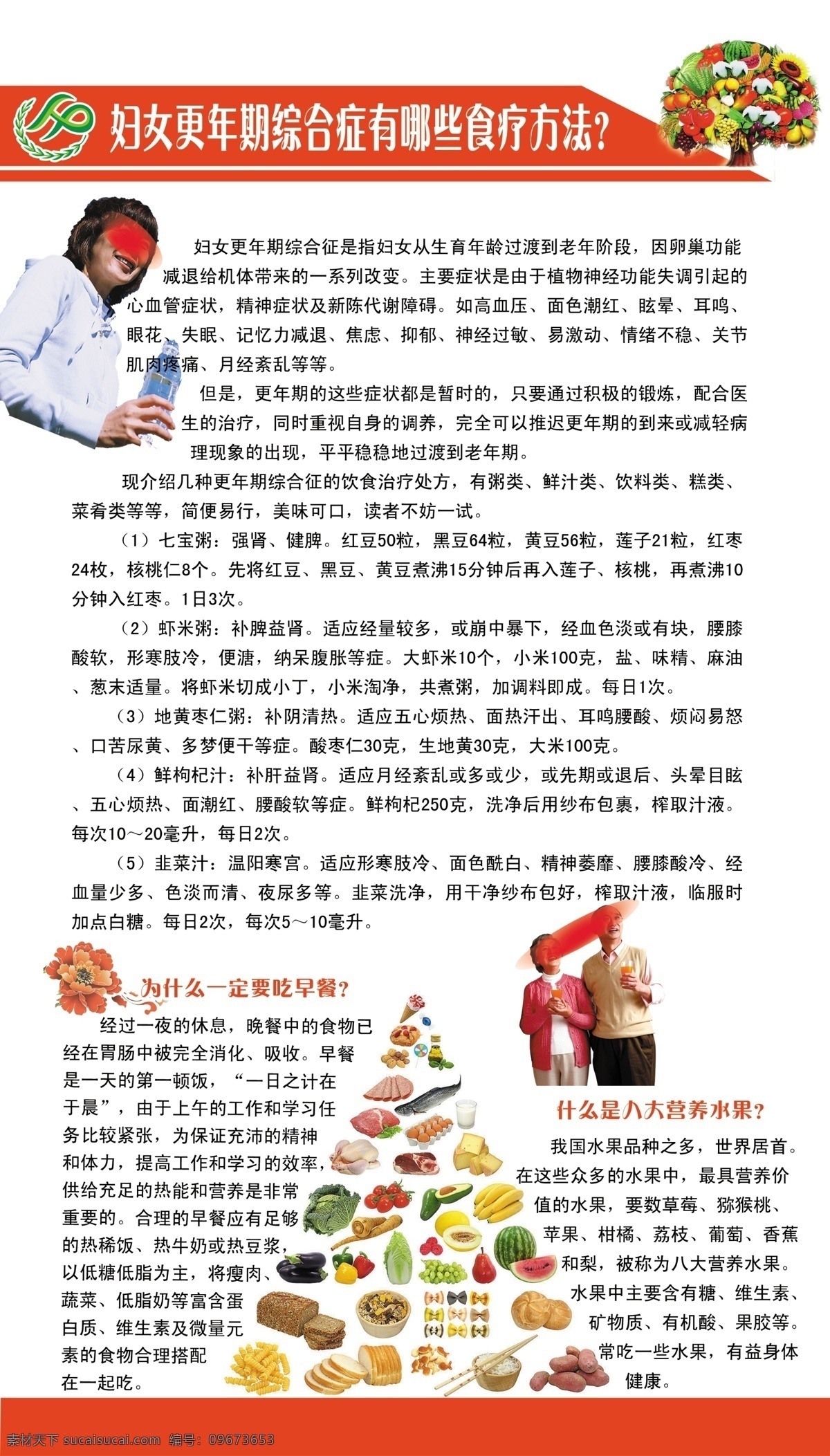 医疗展板 广告设计模板 画报 生殖保健 图 源文件 展板 展板模板 妇女 更年期 医疗 方法 更年期保健 常见 征状 其他展板设计