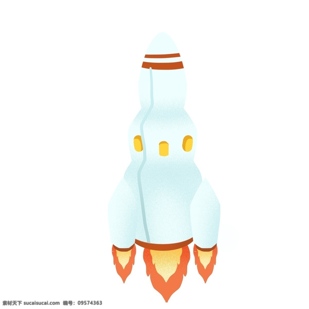 白色 火箭 图标 免 抠 太空 宇宙 卡通火箭 火苗 火箭舱 原创手绘 卡通 可爱 简单 简洁 简约 飞天 航天科技 现代化