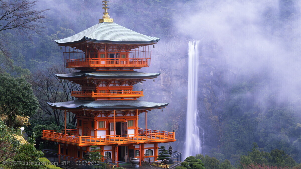 山区 亭台楼阁 背景 电脑壁纸 壁纸素材 壁纸图片 美景图片 自然景观 自然风景 大图
